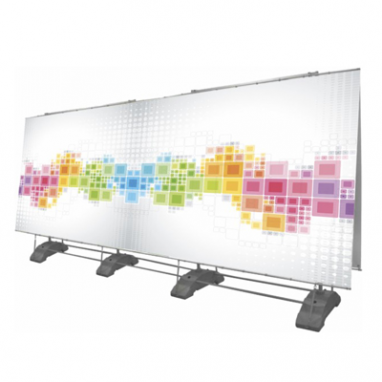 Outdoor Banner Water Double